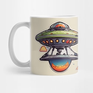 CARTOON UFO Mug